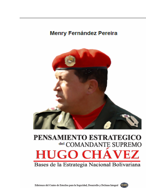 Portada de Pensamiento Estratégico del Comandante Supremo Hugo Chávez